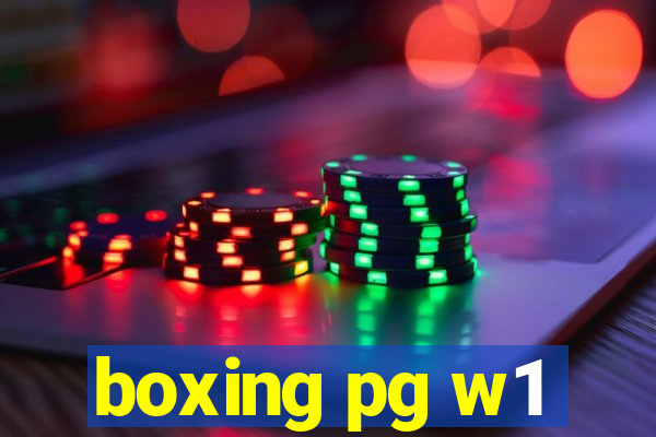 boxing pg w1